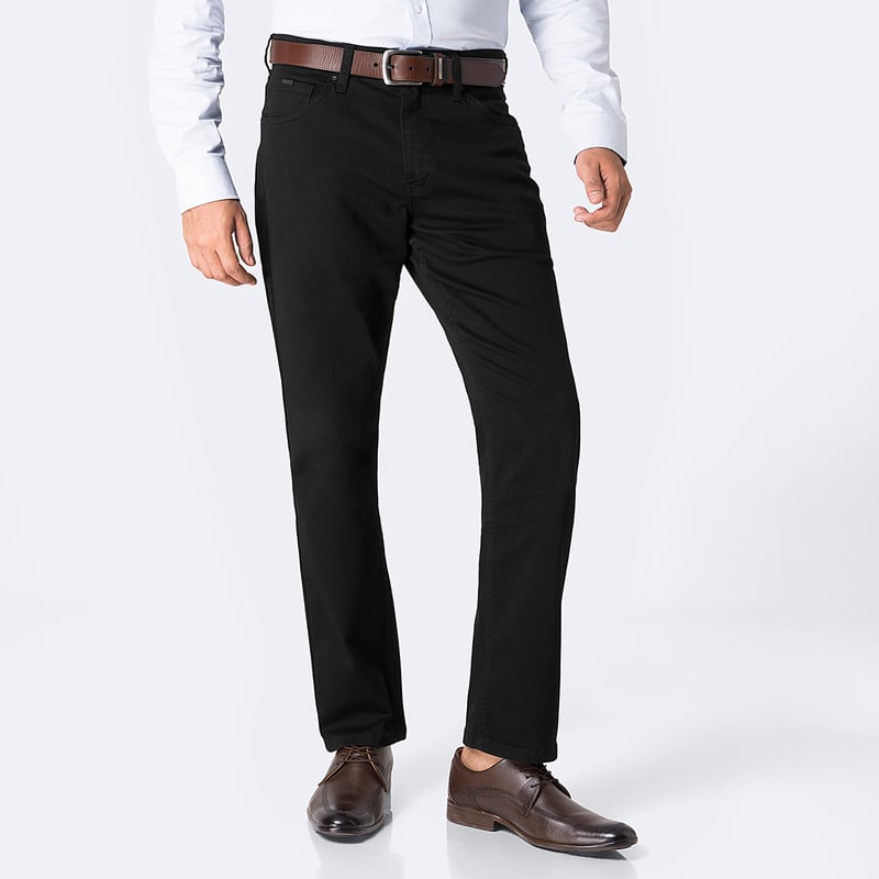 PANTALON CLASICO HURTADO DRILL STRETCH HOMBRE - 1