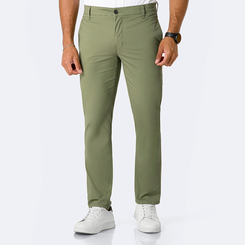 PANTALON BASICO CHARLEHS TAFETA HOMBRE - 1