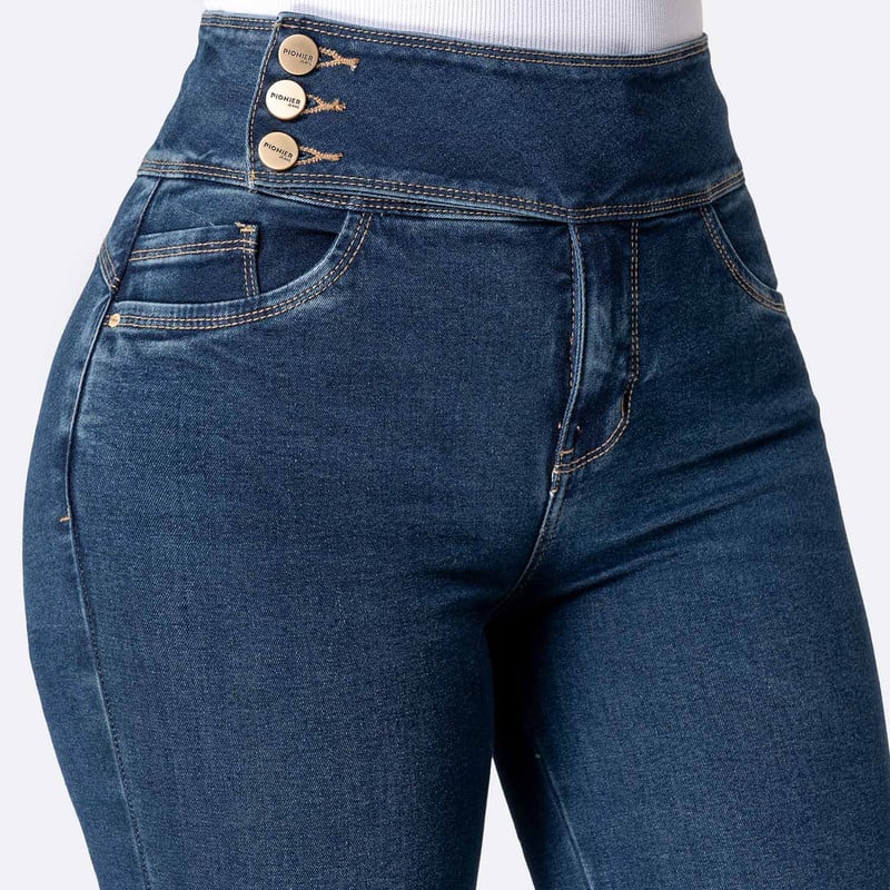 PANTALON MODA DELLAH DENIM STRETCH MUJER - 3