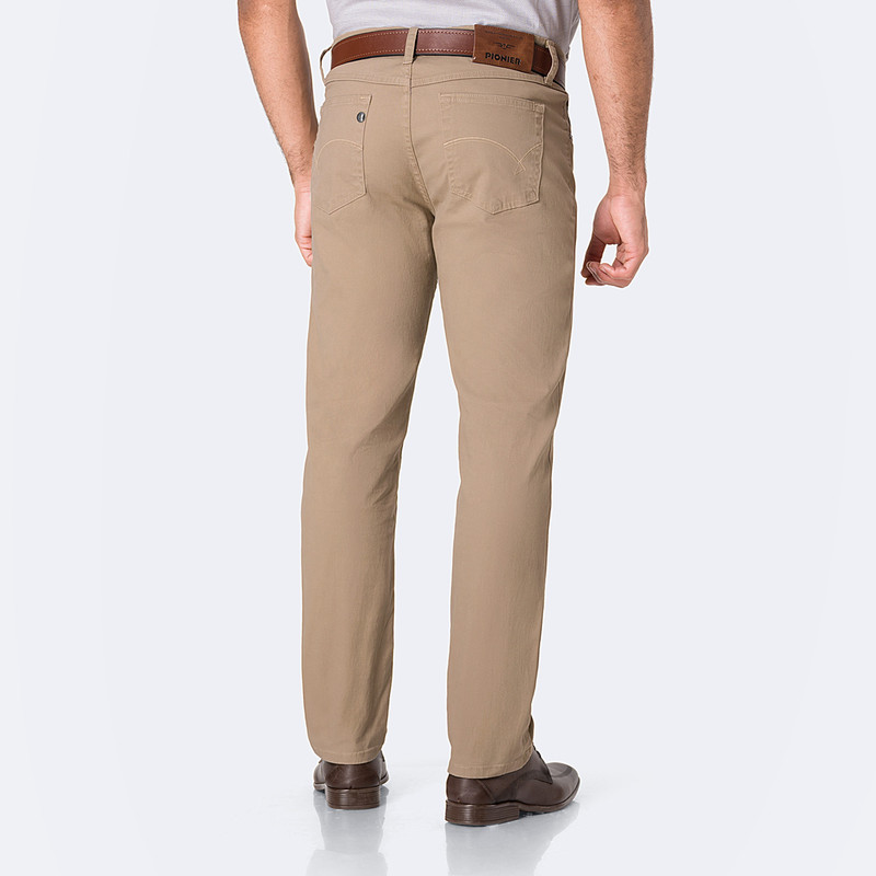 PANTALON CLASICO RELAXED CONFORT DRILL STRETCH HOMBRE - 3
