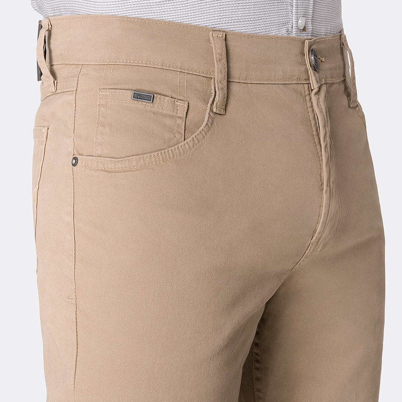 PANTALON CLASICO RELAXED CONFORT DRILL STRETCH HOMBRE - 5