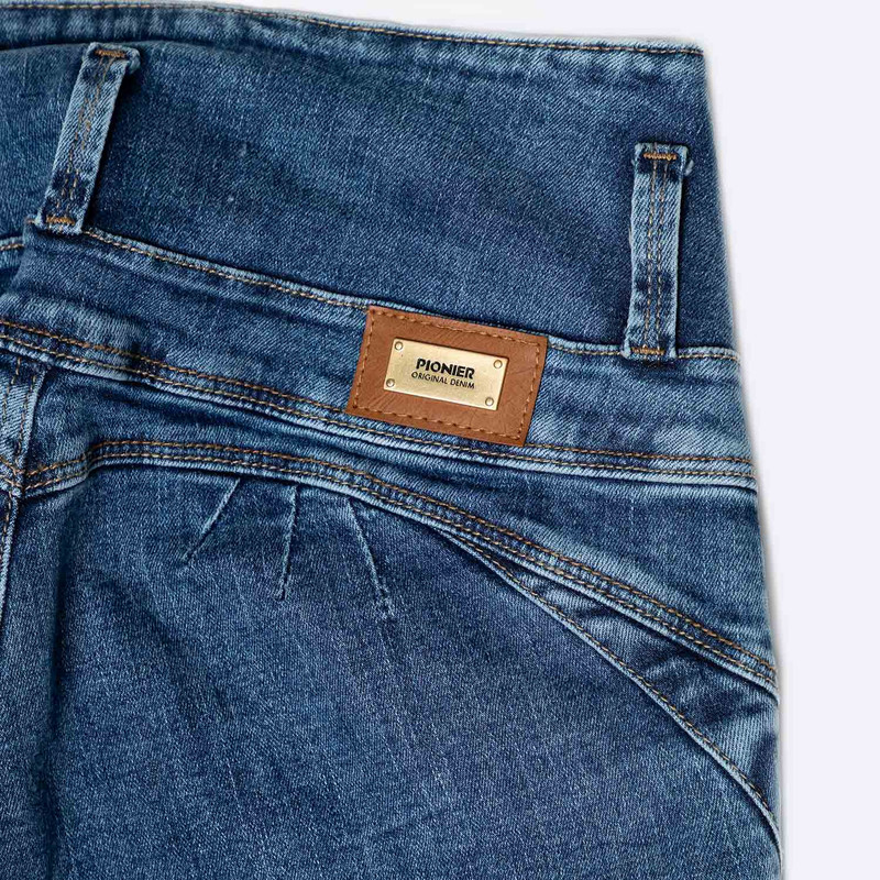 PANTALON MODA THALISSA DENIM STRETCH MUJER - 4