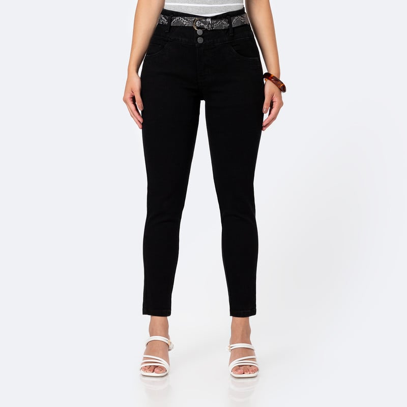 PANTALON MODA ALERI DENIM STRETCH MUJER - 1