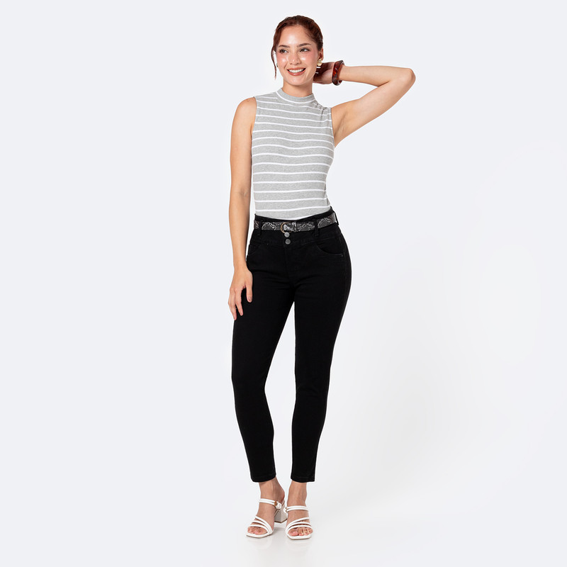 PANTALON MODA ALERI DENIM STRETCH MUJER - 2