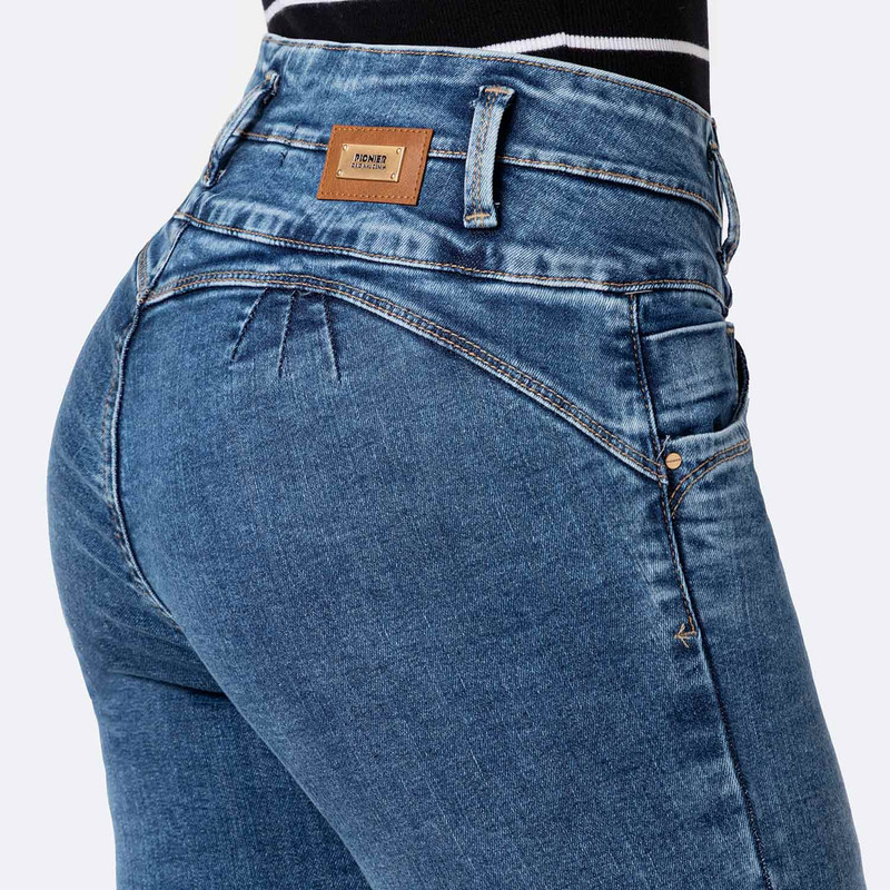 PANTALON MODA ALERI DENIM STRETCH MUJER - 5