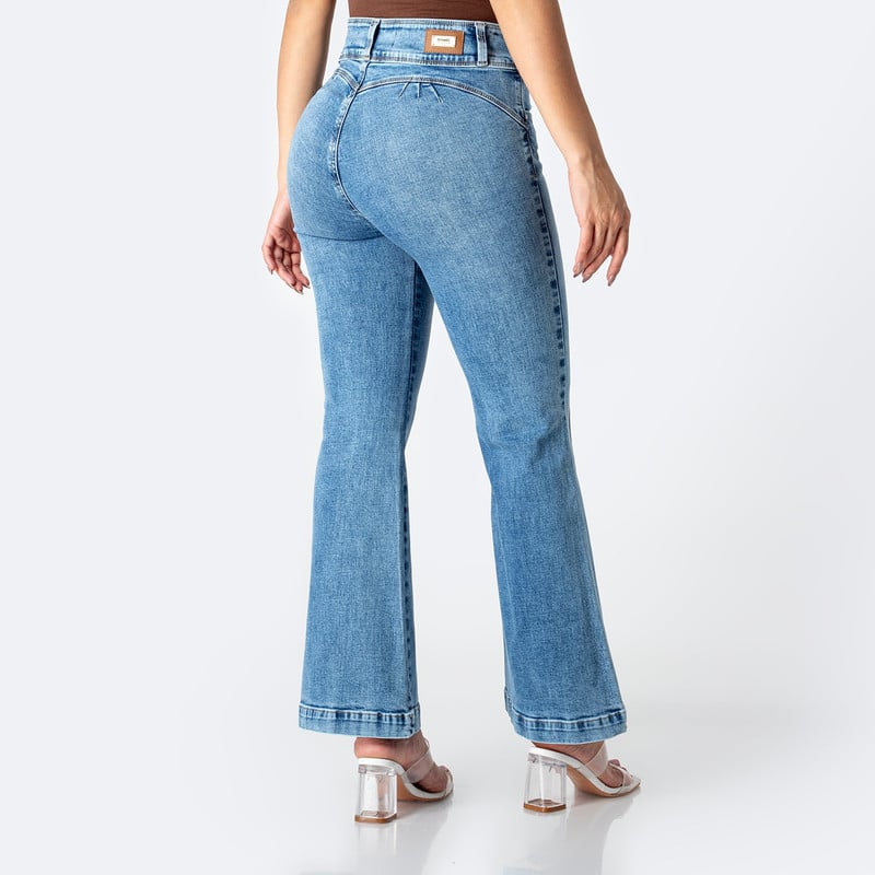PANTALON MODA SALOMME DENIM STRETCH MUJER - 3