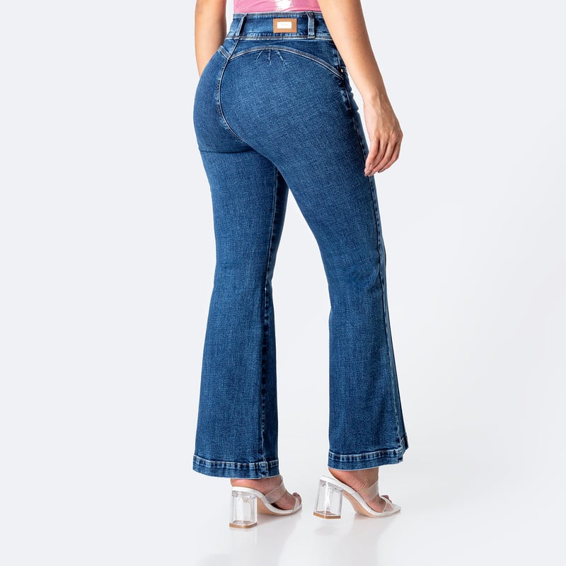 PANTALON MODA SALOMME DENIM STRETCH MUJER - 3
