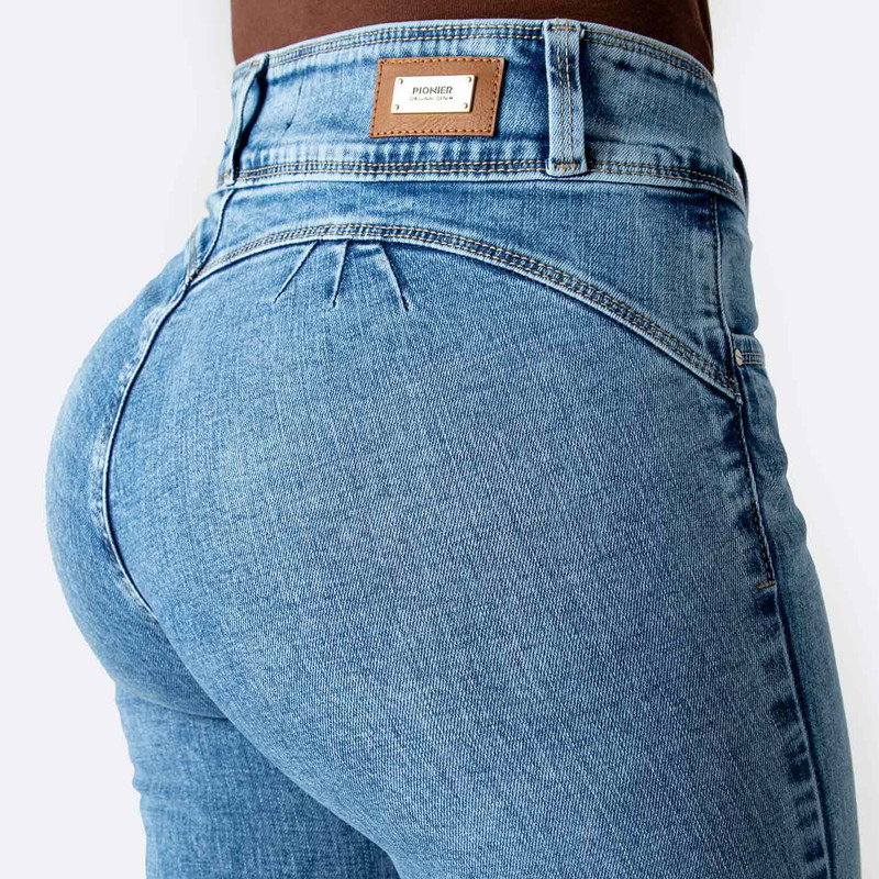 PANTALON MODA SALOMME DENIM STRETCH MUJER - 5