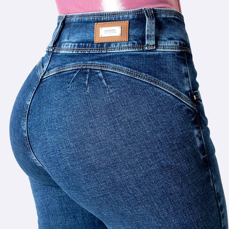 PANTALON MODA SALOMME DENIM STRETCH MUJER - 5