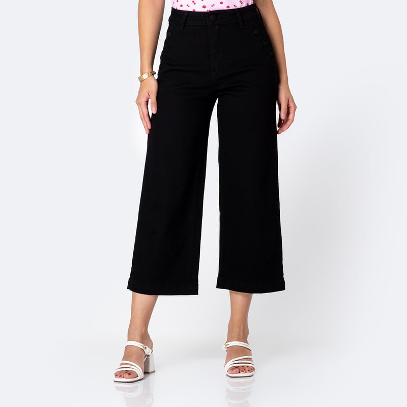 PANTALON BASICO BRUNELHA DENIM STRETCH MUJER - 1