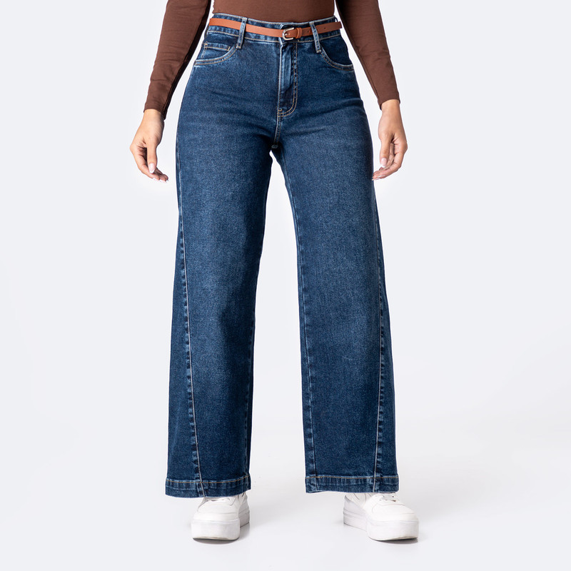 PANTALON MODA MICCAH DENIM STRETCH MUJER - 1