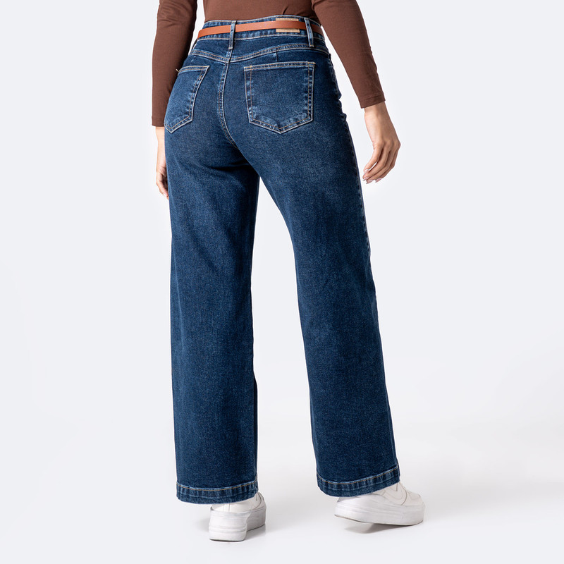 PANTALON MODA MICCAH DENIM STRETCH MUJER - 3