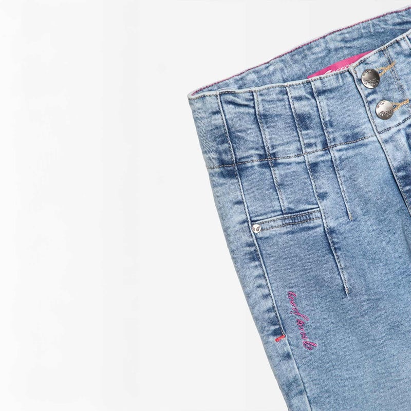 PANTALON MODA LANTE DENIM STRETCH MUJER - 3