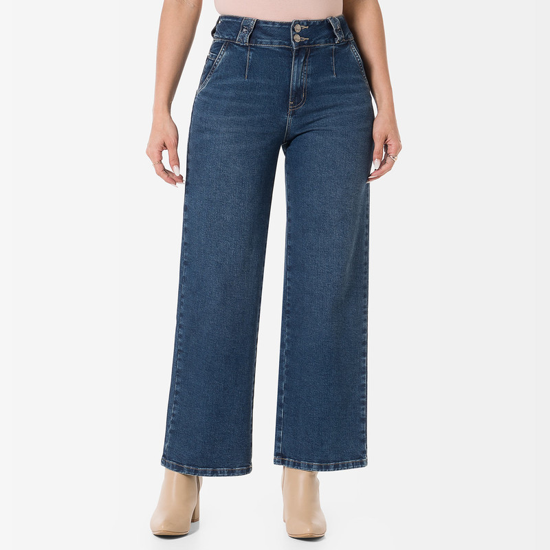PANTALON MODA ZIRIX DENIM STRETCH MUJER - 1