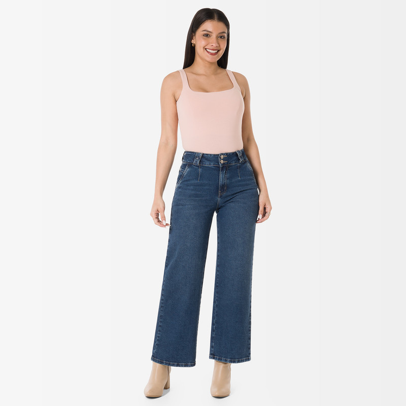 PANTALON MODA ZIRIX DENIM STRETCH MUJER - 2