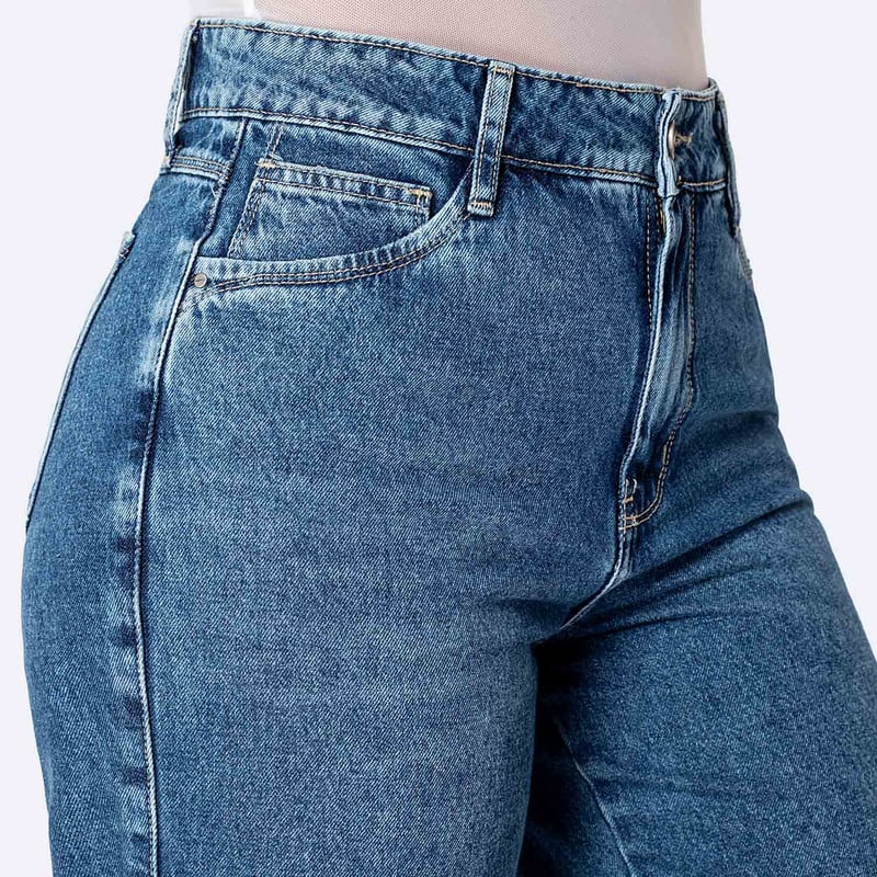 PANTALON MODA DAFNAH DENIM MUJER - 4