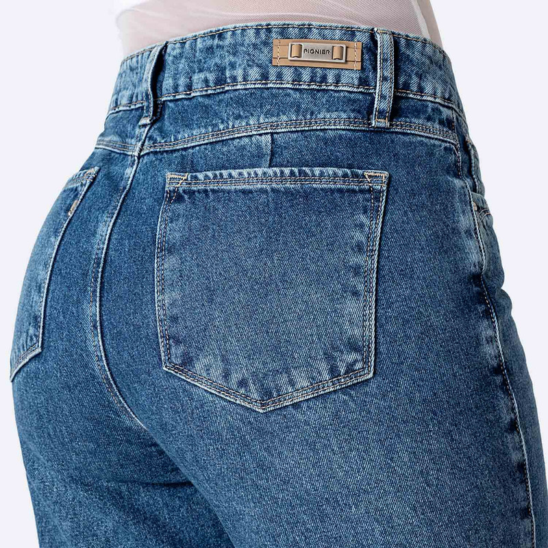 PANTALON MODA DAFNAH DENIM MUJER - 5