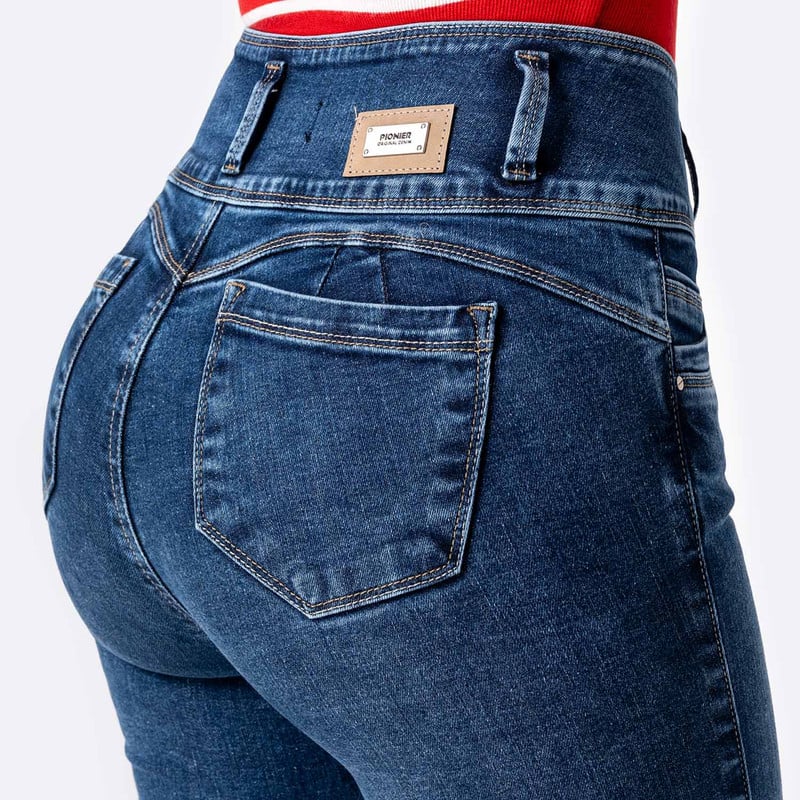 PANTALON MODA DAYANNAH DENIM STRETCH MUJER - 5