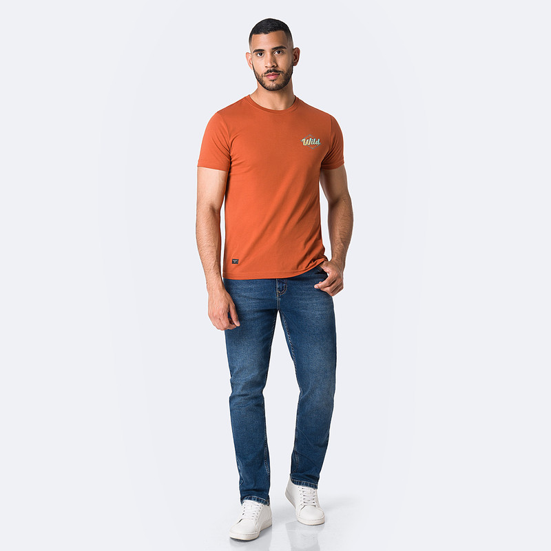 PANTALON CLASICO GOTZE L-AZUL DENIM STRETCH HOMBRE - 2