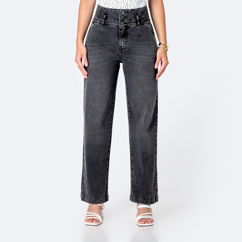 PANTALON MODA LANIIS DENIM STRETCH MUJER - 1