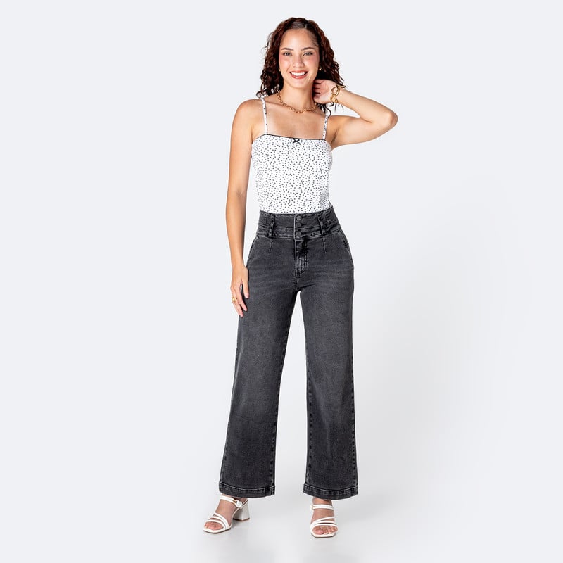 PANTALON MODA LANIIS DENIM STRETCH MUJER - 2