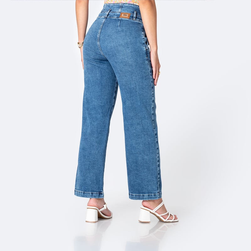 PANTALON MODA LANIIS DENIM STRETCH MUJER - 3