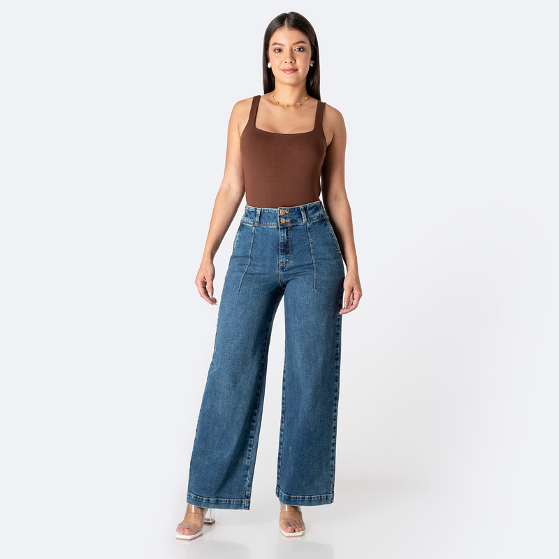 PANTALON MODA PRITZI DENIM STRETCH MUJER - 2