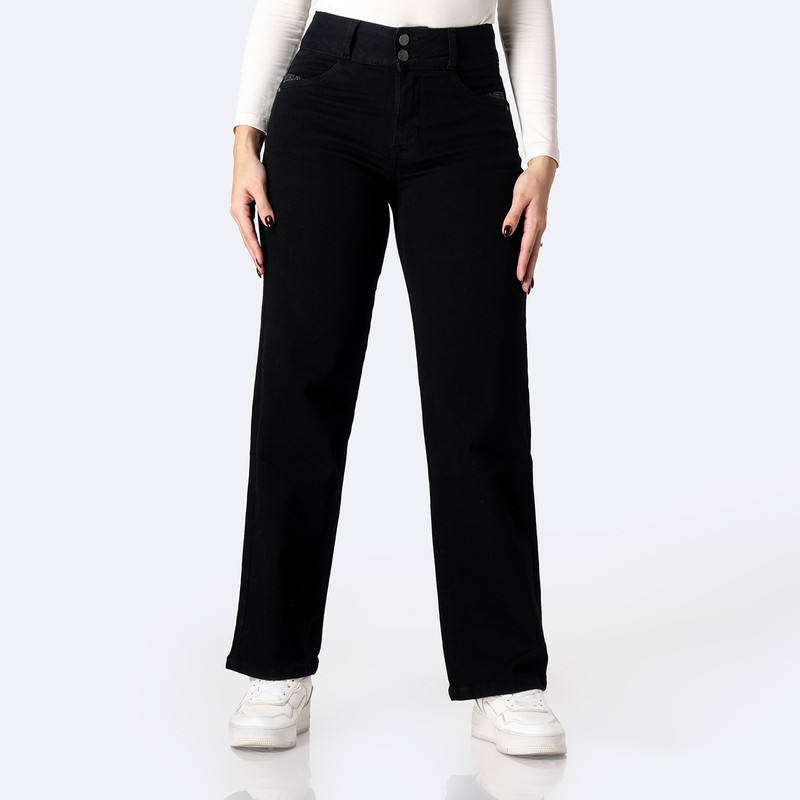 PANTALON MODA BREANI DENIM STRETCH MUJER - 1