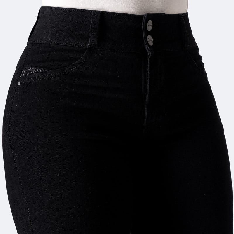 PANTALON MODA BREANI DENIM STRETCH MUJER - 4