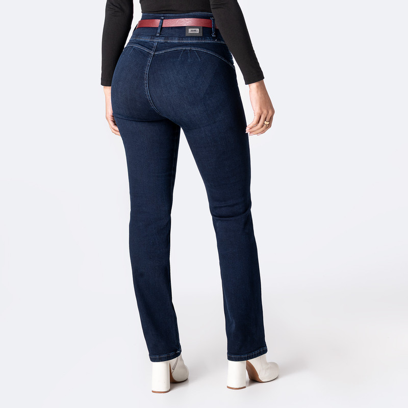 PANTALON MODA MAKALI DENIM STRETCH MUJER - 3