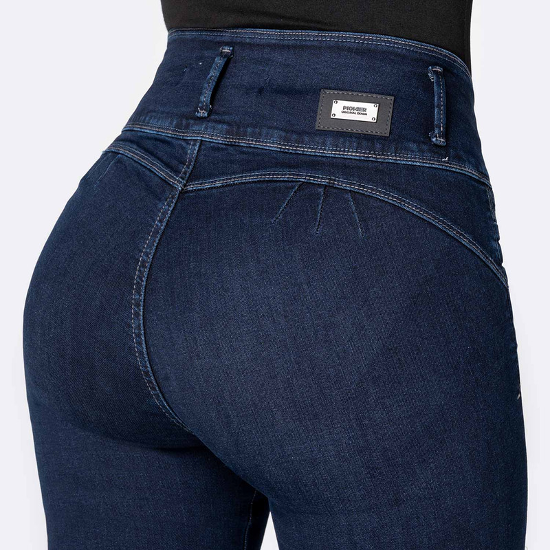 PANTALON MODA MAKALI DENIM STRETCH MUJER - 5