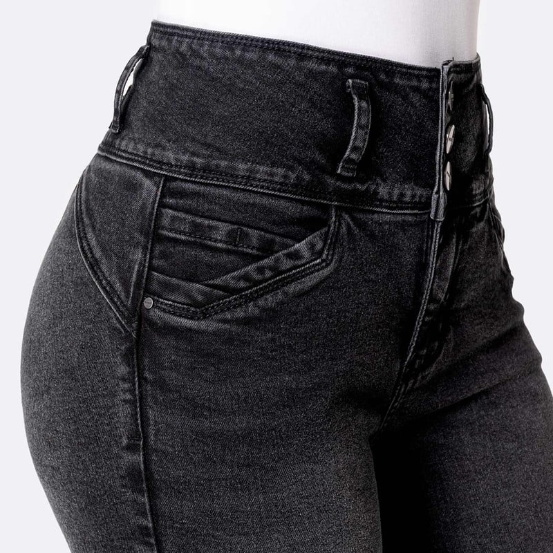 PANTALON MODA KIYOMII DENIM STRETCH MUJER - 4