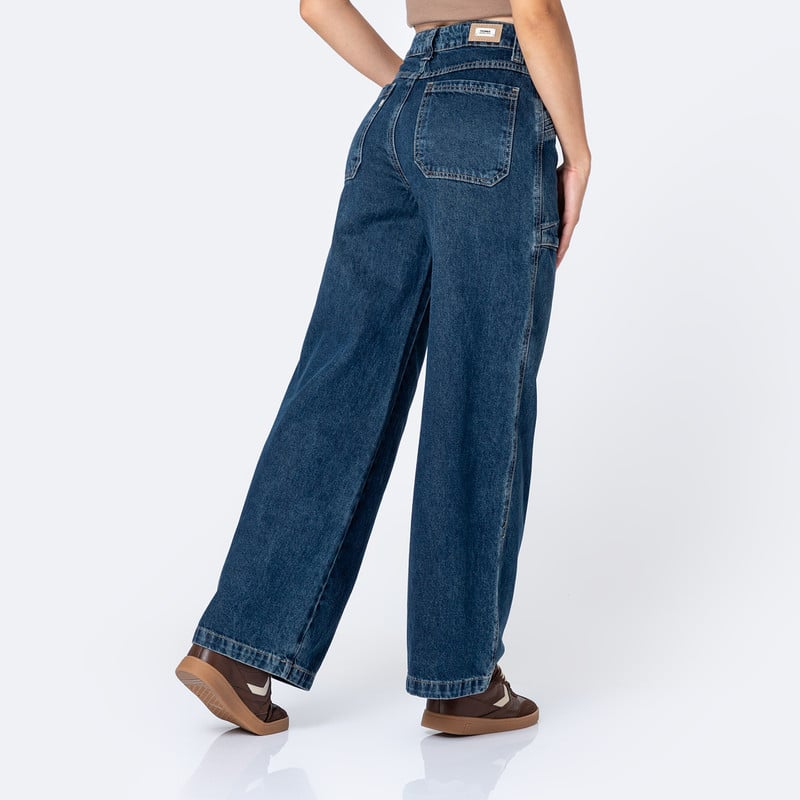 PANTALON CARGO MARENIH DENIM MUJER - 3