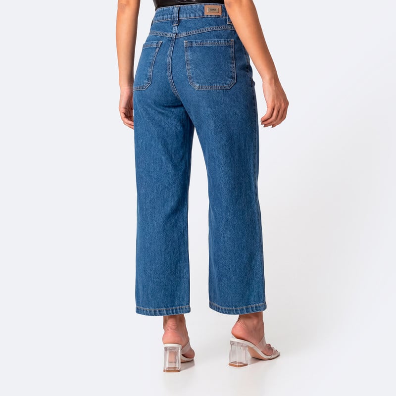 PANTALON CARGO MARENIH DENIM MUJER - 3