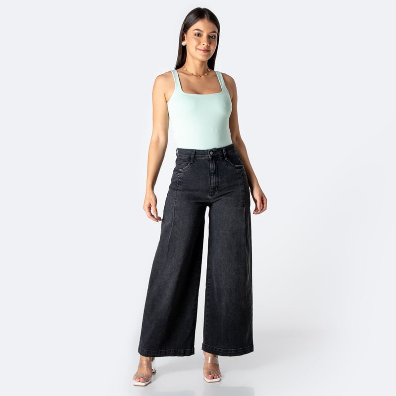 PANTALON MODA PAXCI DENIM STRETCH MUJER - 2