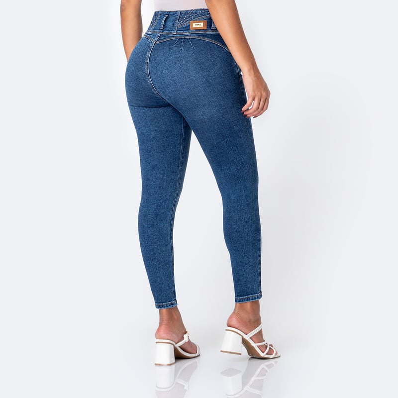 PANTALON MODA ZULMI DENIM STRETCH MUJER - 3