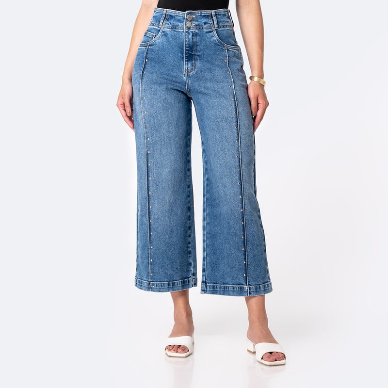 PANTALON MODA JHOISS DENIM STRETCH MUJER - 1