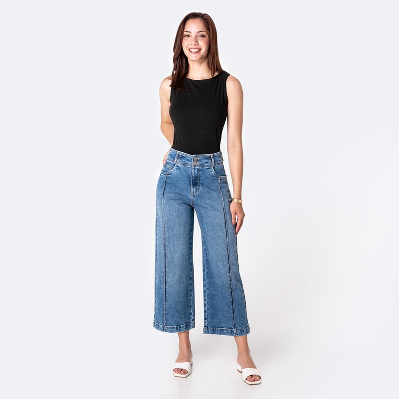 PANTALON MODA JHOISS DENIM STRETCH MUJER - 2