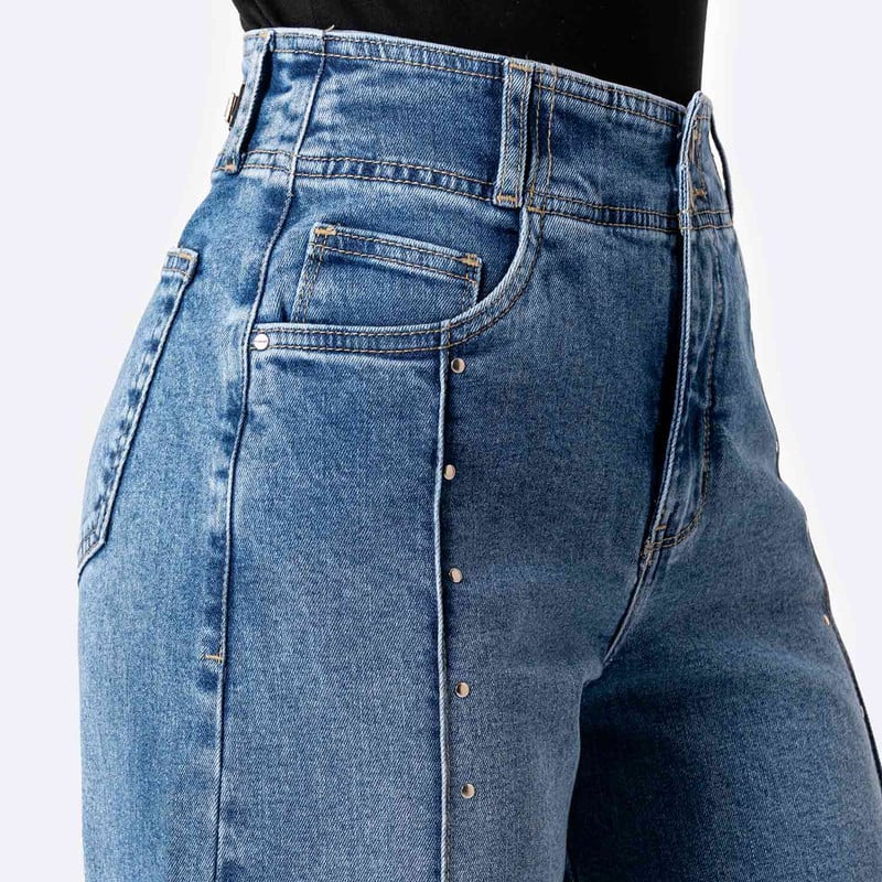 PANTALON MODA JHOISS DENIM STRETCH MUJER - 4