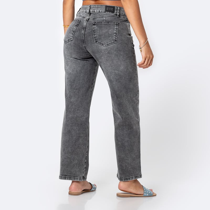 PANTALON BASICO ZIANAH DENIM STRETCH MUJER - 3