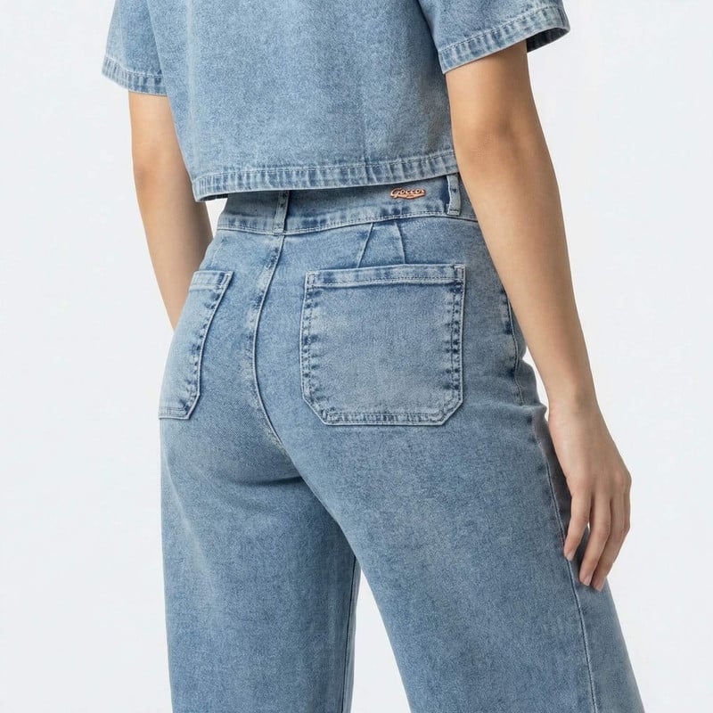 PANTALON MODA VERISSE DENIM STRETCH MUJER - 5