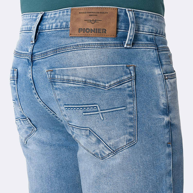 PANTALON MODA BARENND DENIM STRETCH HOMBRE - 5