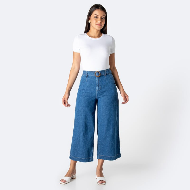 PANTALON MODA LUZMERIH DENIM MUJER - 2