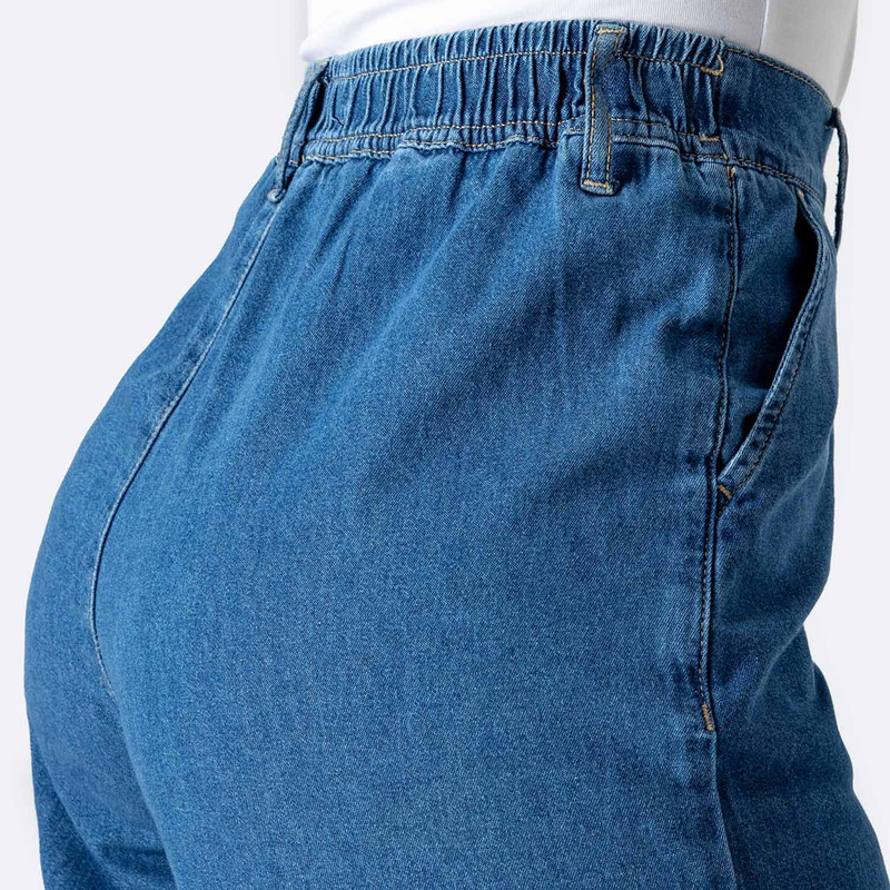 PANTALON MODA LUZMERIH DENIM MUJER - 5