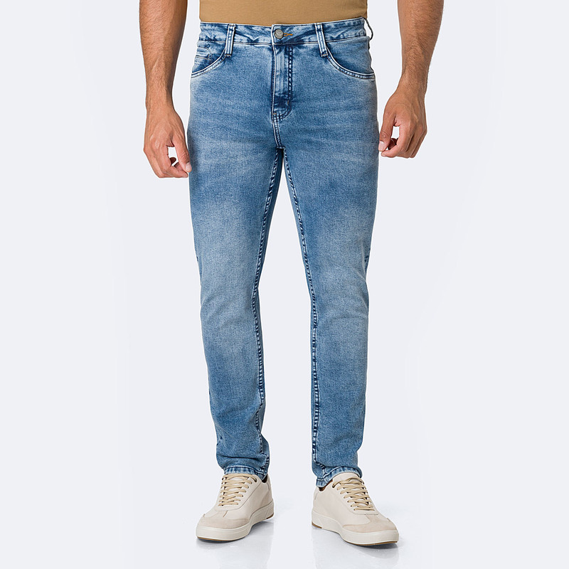 PANTALON MODA EIKE DENIM STRETCH HOMBRE - 1