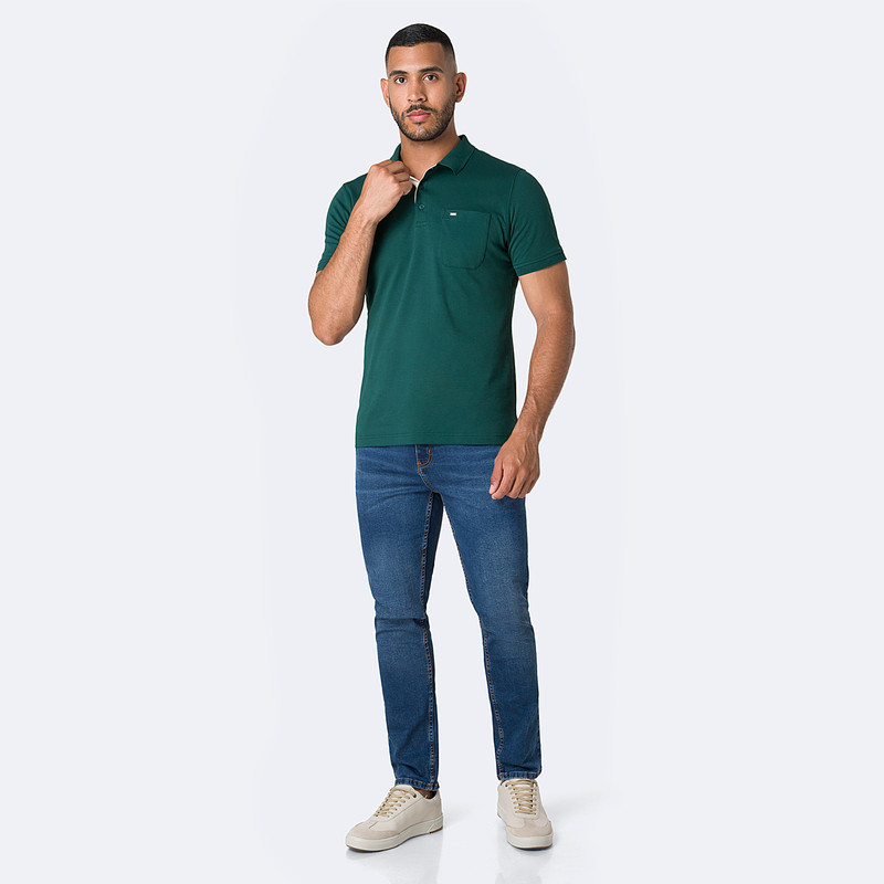 PANTALON MODA EIKE DENIM STRETCH HOMBRE - 2