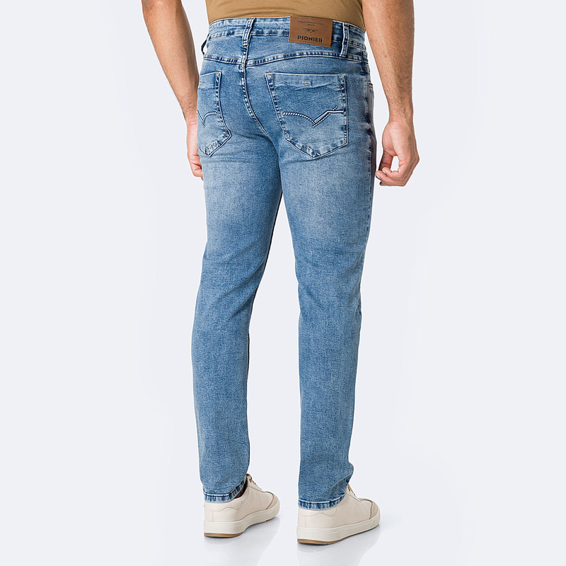 PANTALON MODA EIKE DENIM STRETCH HOMBRE - 3