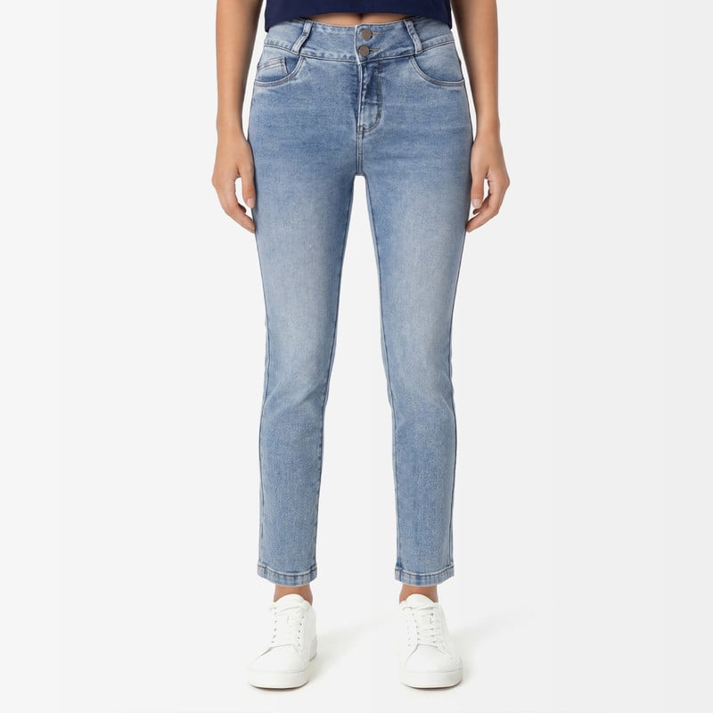 PANTALON MODA ELYSSE DENIM STRETCH MUJER - 1