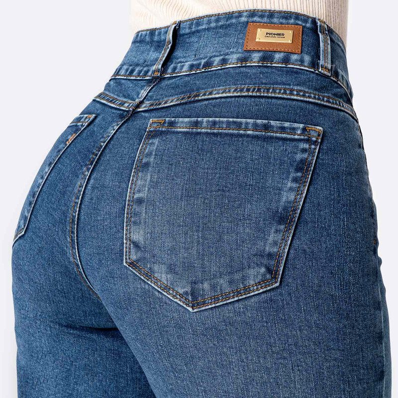PANTALON MODA IZELAH DENIM STRETCH MUJER - 5