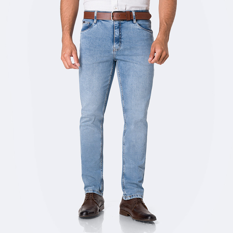 PANTALON CLASICO FORLAND NEW DENIM STRETCH HOMBRE - 1